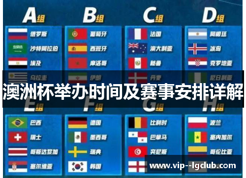 澳洲杯举办时间及赛事安排详解